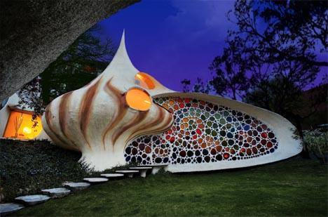 spiral shell house