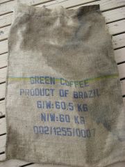 Burlap coffee sack